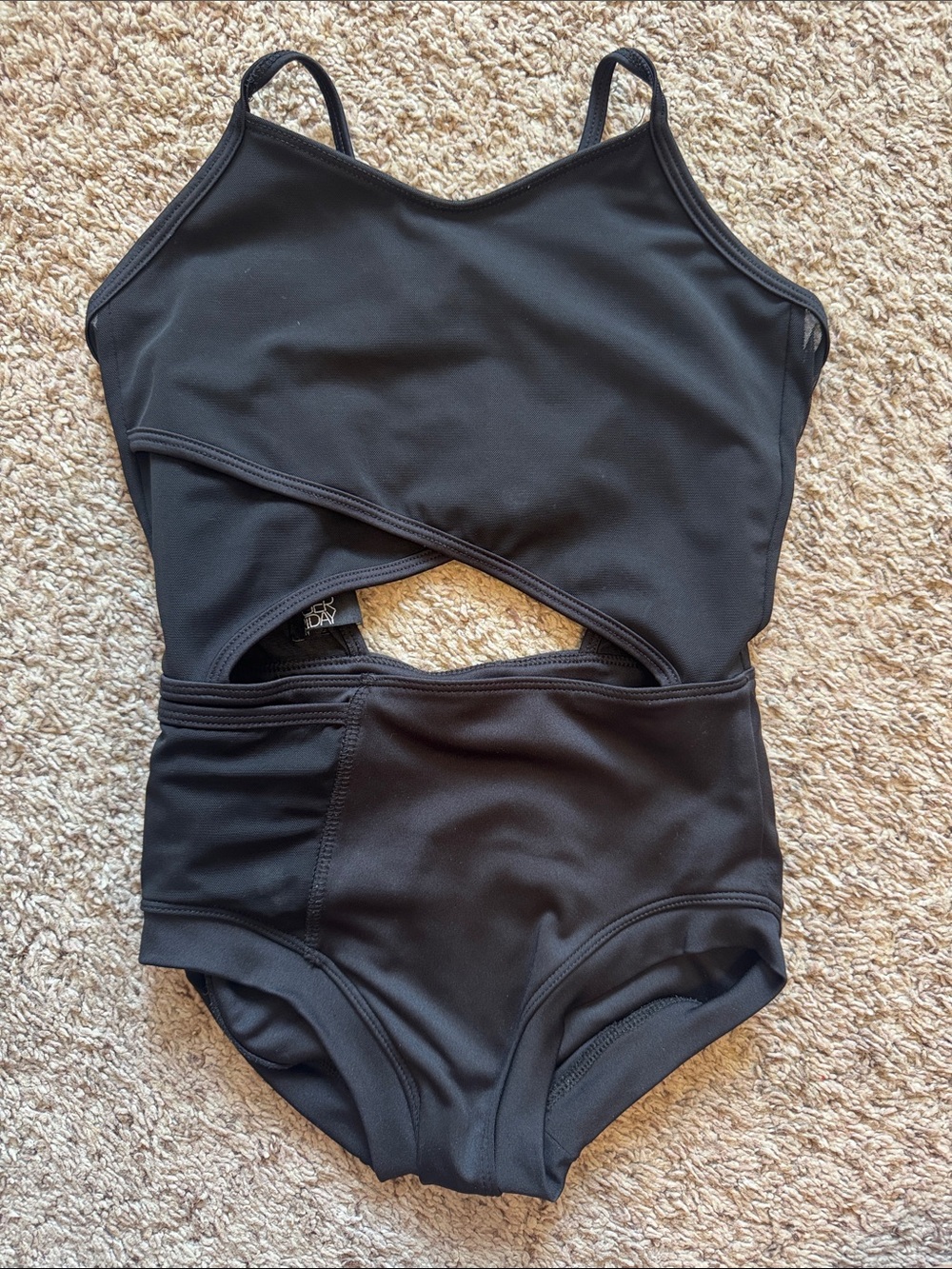 Tiger Friday Black leotard